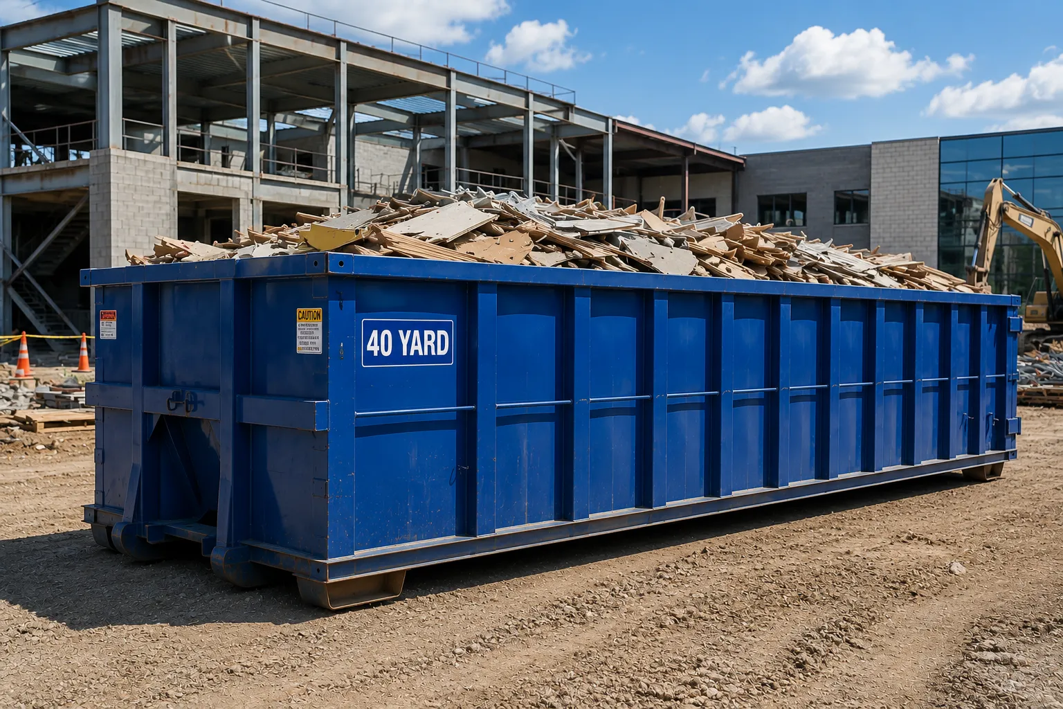 40 Yard Dumpster Rental in Durham, NC