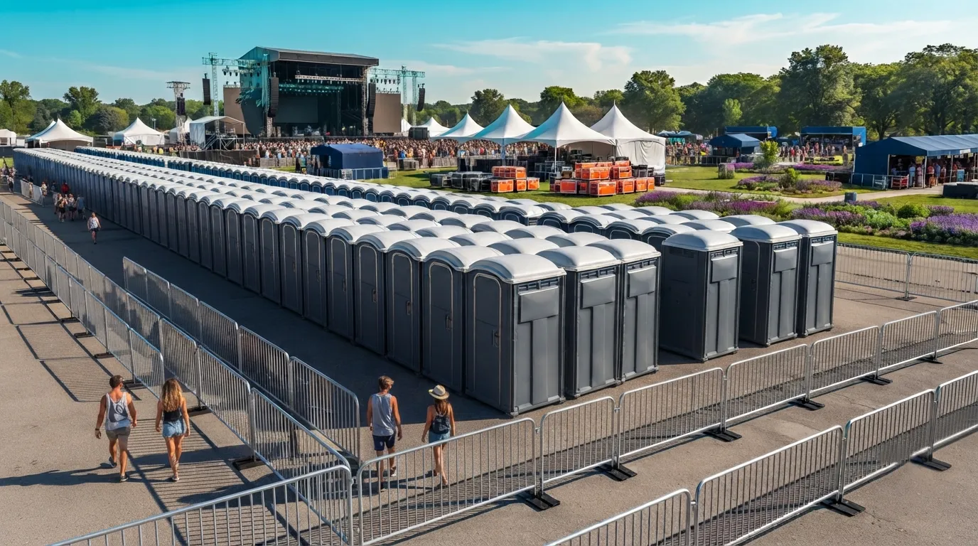 Festival Restroom Rental in Durham, NC