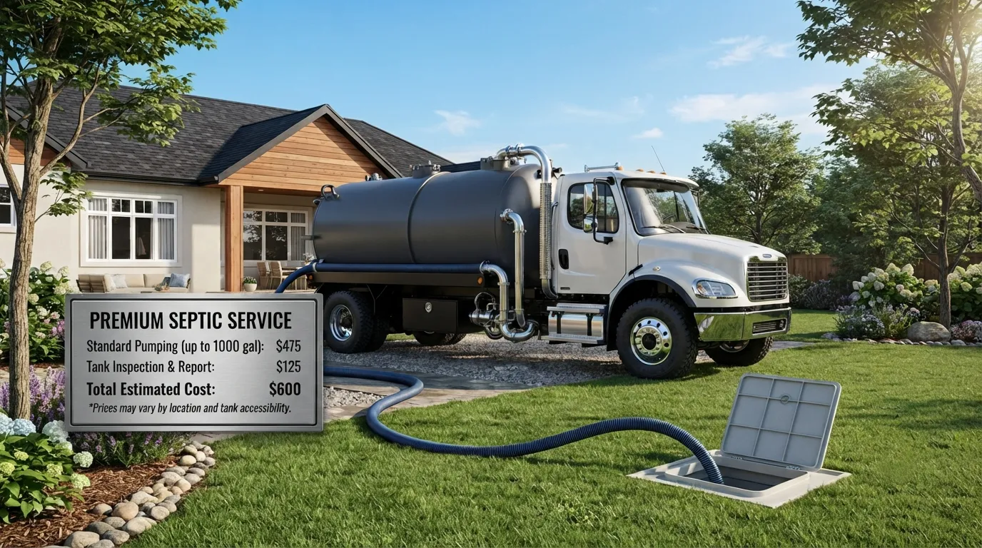 Septic Tank Pumping Cost in Durham, NC
