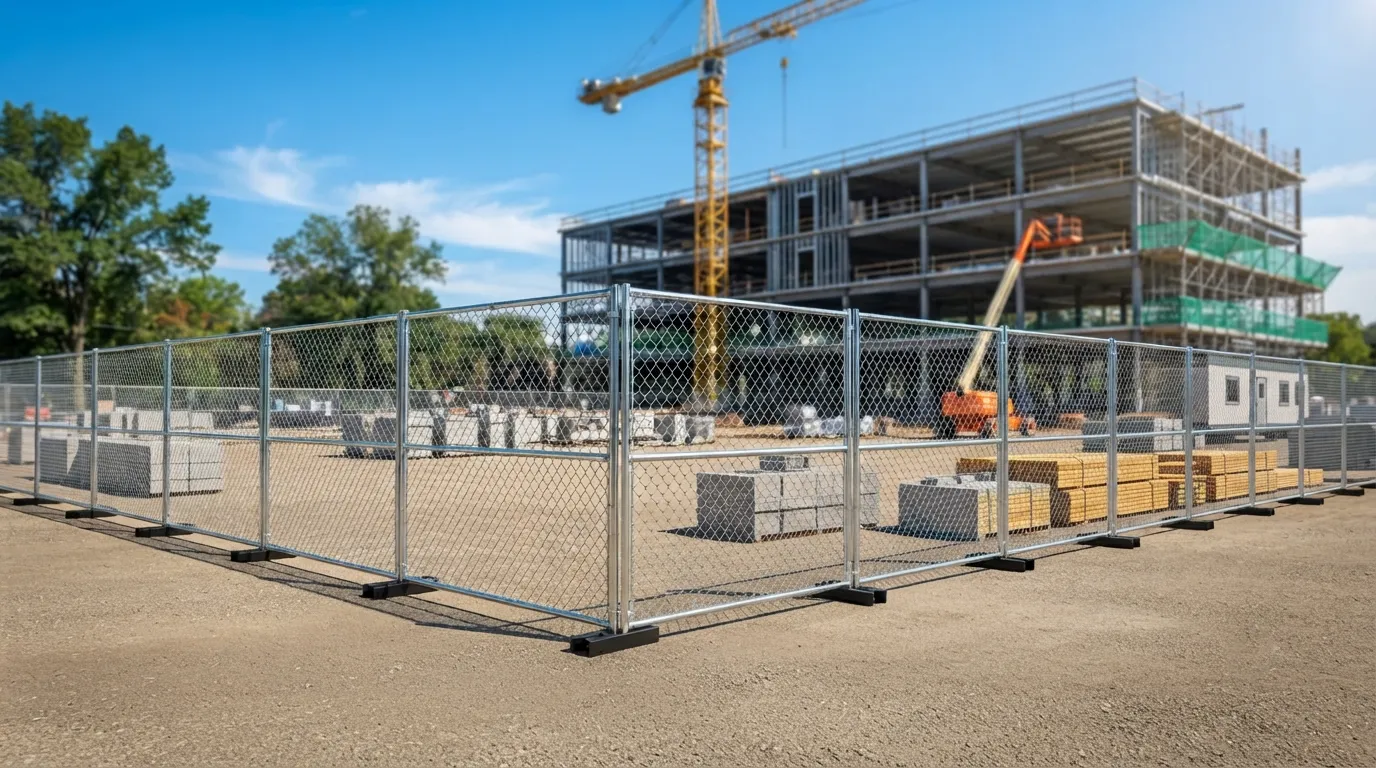 Temporary Fence Rental in Durham, NC